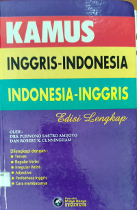 Kamus Inggris-Indonesia, Indonesia-Inggris